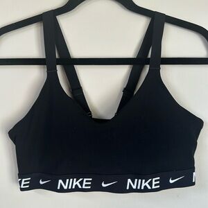 Nike Dri-Fit Black Sports bra size medium